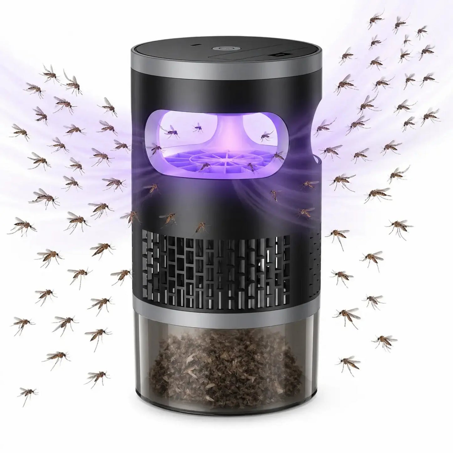 Indoor Insect Trap with UV Light – Quiet Catcher for Mosquitoes, Gnats & Fruit Flies