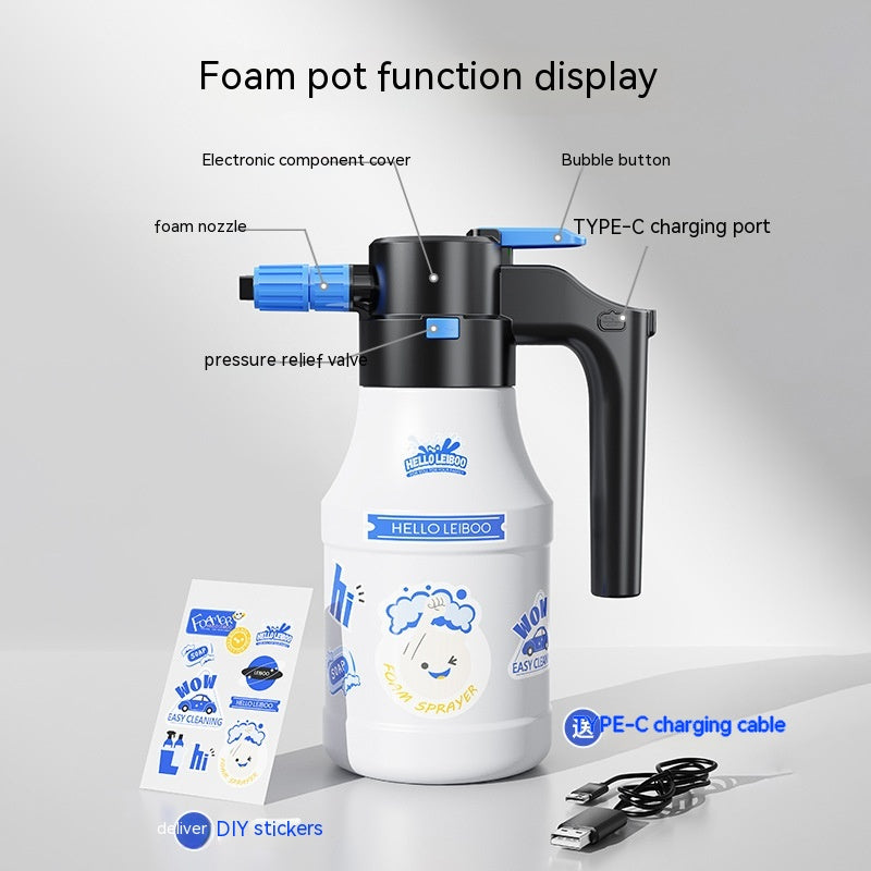 Electric Special for Car Wash Bubble Watering Can
