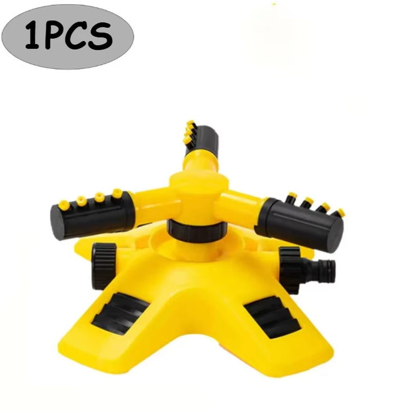 Automatic Rotating Water Sprinkler for Garden Lawn Irrigation 360 Degree Yard Coverage Sprayer Outdoor Plant Watering Tool
