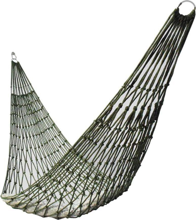 Outdoor Hammock Camping Meshy Rope Sleeping Net Bed Hiking Simple Nylon Hammock