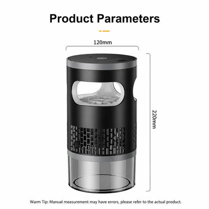 Indoor Insect Trap with UV Light – Quiet Catcher for Mosquitoes, Gnats & Fruit Flies