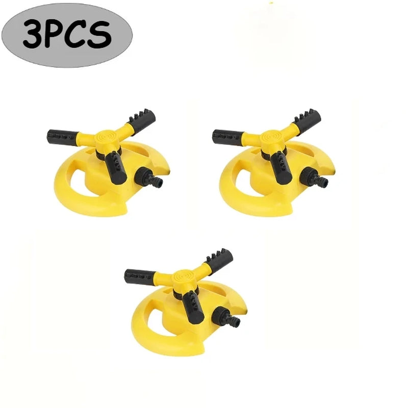 Automatic Rotating Water Sprinkler for Garden Lawn Irrigation 360 Degree Yard Coverage Sprayer Outdoor Plant Watering Tool