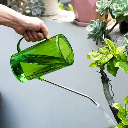 1L Long Spout Watering Can with Gardening Shovel Set, Garden Irrigation Pot for Indoor & Outdoor Plants Flowers Office