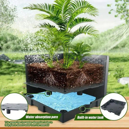 Tomato Planting Box Set, Self-Watering Tomato Cage with Trellis, Garden Obelisk Trellis, Climbing Plants Container, Automatic Plants Watering, Vertical Planter Tower, Garden & Yard Use, Garden Supplies, Indoor/Outdoor, Climbing Vegetable Plant
