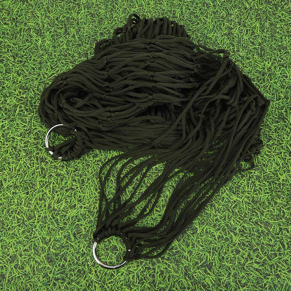Outdoor Hammock Camping Meshy Rope Sleeping Net Bed Hiking Simple Nylon Hammock