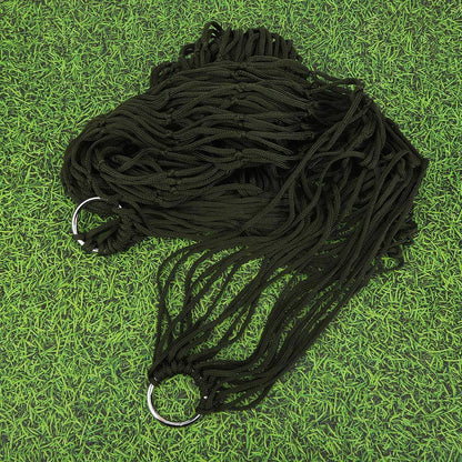 Outdoor Hammock Camping Meshy Rope Sleeping Net Bed Hiking Simple Nylon Hammock